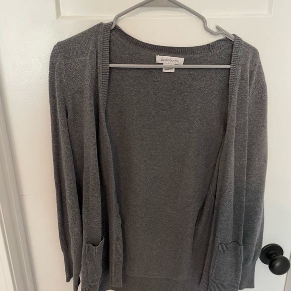 2 Liz Claiborne button cardigans size medium - Picture 2 of 5